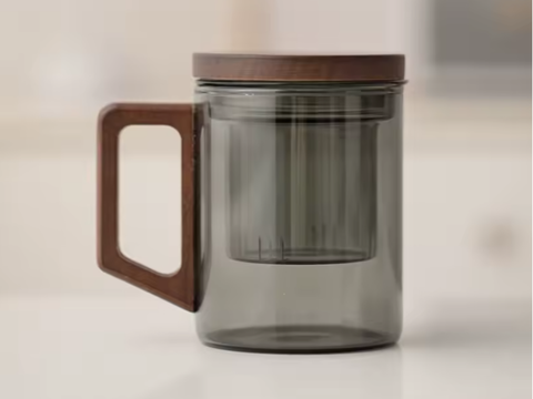 Tea brewer, glass, tree, 500 ml