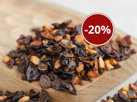 Crushed rosehips (for thermos and kettle)