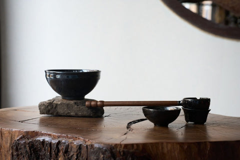 Набор посуды №237, керамика, 4 предмета.