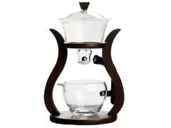 Zestaw do herbaty, szkło, 350 ml