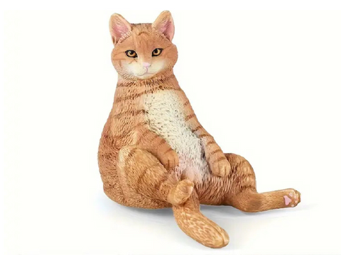 Figurka Kot, żywica, 7x6.5 cm
