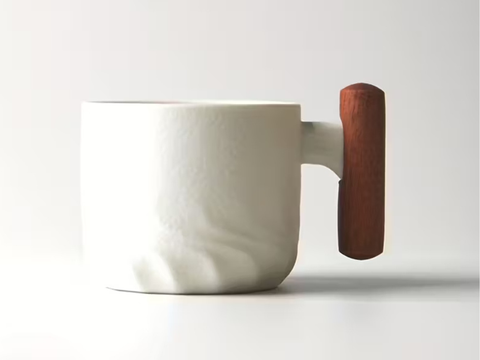 Kubek do herbaty, ceramika, 60 ml