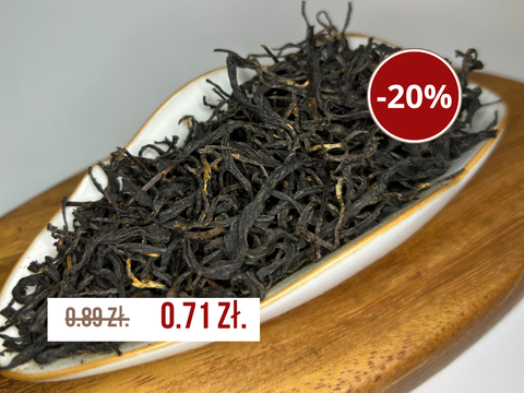 Bai Ye Hong Cha (Czerwona herbata z surowców oolong), Yunnan, A, 2025