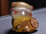 Thermal Cat figurine, resin, 6x5 cm