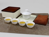 Zestaw do picia herbaty, porcelana, 5 elementów
