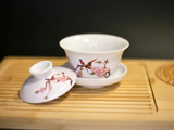 Gaiwan Birds of Paradise, 120 ml, porcelain