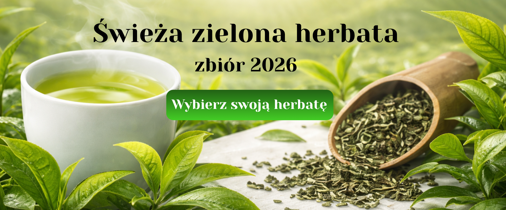 Świeża herbata, zbiór 2026
