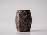 Smok i Feniks, figurka herbaciana, glina, 6x4 cm