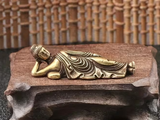Buddha, tea figurine, metal, 4 cm