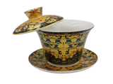 Gaiwan z pływającą pokrywką, porcelana, 180 ml