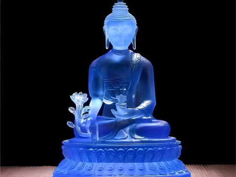 Budda, żywica, 12х8 cm