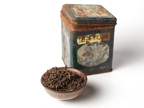 Shu Pu Erh Odwrotny nurt, fabryka Tien Mao, AAA, 1995