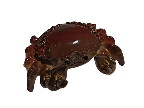 Thermal Crab figurine, resin, 6x7 cm
