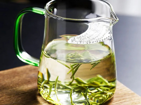 Чахай с ситечком, стекло, 450 мл