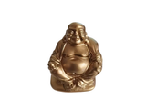 Budda Maitreya, figurka herbaciana, żywica, 5x3 cm