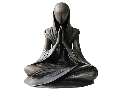 Obcy, figurka, żywica, 11x9 cm