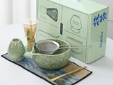 Set of matcha dishes, ceramic, 450 ml