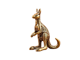 Kangur, figurka, metal, 4x3.2 cm