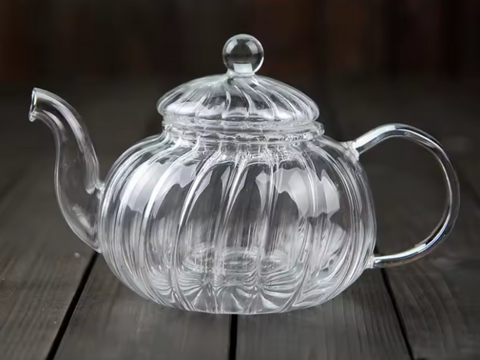 Czajnik z sitkiem, 600 ml, szkło żaroodporne
