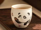 Tea bowl Panda, ceramic, 90 ml