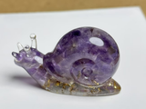 Ślimak, figurka herbaciana, żywica, 4х3 cm