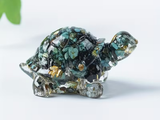 Żółw, figurka herbaciana, żywica, 5x2 cm
