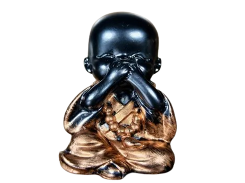 Будда, чайная статуэтка, смола, 5 см