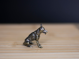 Dog figurine (4.0х4.0 cm), bronze