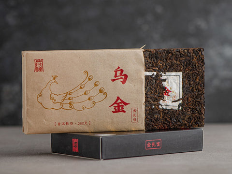 Shu Pu erh Złoty Paw, 2023, 250g.