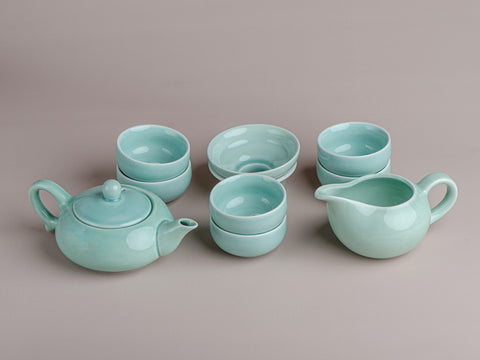 Set #209, ceramic, 9 PCS.