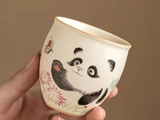 Tea bowl Panda, ceramic, 90 ml