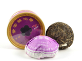 Sheng Pu Erh Ji Yun Hao (Fioletowe chmury), fabryka Xiaguan, AA, 100 gr., 2012