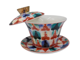 Gaiwan with floating lid, porcelain, 180 ml