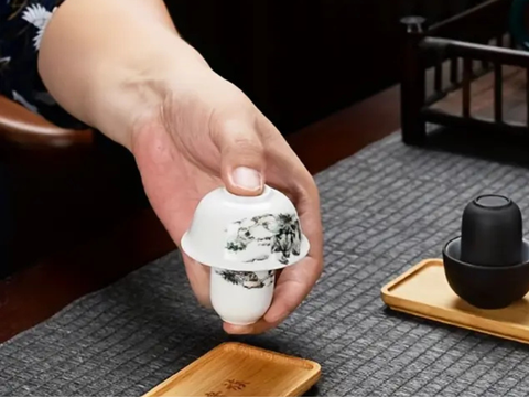 Чайная пара, керамика, 2 элемента