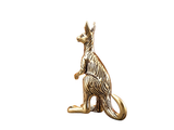 Kangur, figurka, metal, 4x3.2 cm