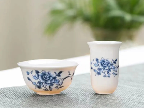 Чайная пара, керамика, 2 элемента