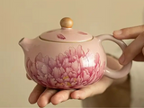 Tea set, ceramic, 3 pieces