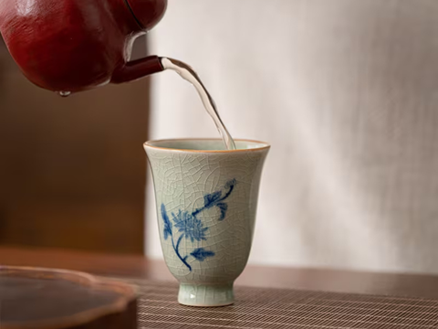 Set of teapots (60 ml), ceramic, 4 items