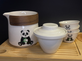 Panda dinnerware set, ceramic