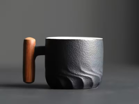 Kubek do herbaty, ceramika, 60 ml