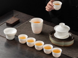 Zestaw do picia herbaty, porcelana, 10 elementów