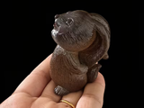 Królik, figurka termiczna, żywica, 6.7 cm