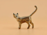 Figurka herbaciana Kot (4.5x5 cm), metal