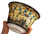 Gaiwan z pływającą pokrywką, porcelana, 180 ml