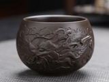Set of teapots (130 ml, 6 elements), clay