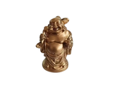 Budda Maitreya, figurka herbaciana, żywica, 5x3 cm