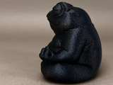 Figurka Żaba, plastik, 9.5x8 cm