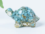 Żółw, figurka herbaciana, żywica, 5x2 cm