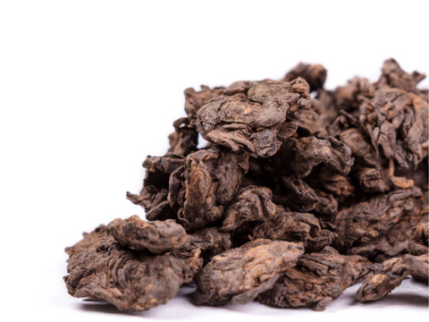 Shu Pu Erh Lao Cha Tou (Old tea heads), Menghai, 2018