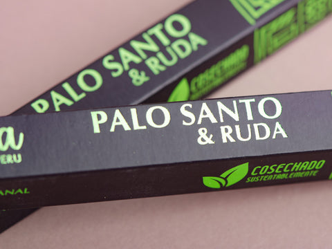 Kadzidło ISPALLA Palo Santo i Ruda, 10 szt. (15 g.)